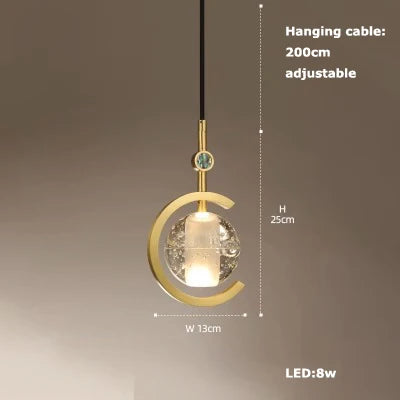 lustre suspendu à led pour un éclairage moderne et élégant - vue 25 sur 25