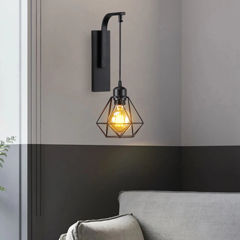 applique murale led vintage moderne nordique suspendue