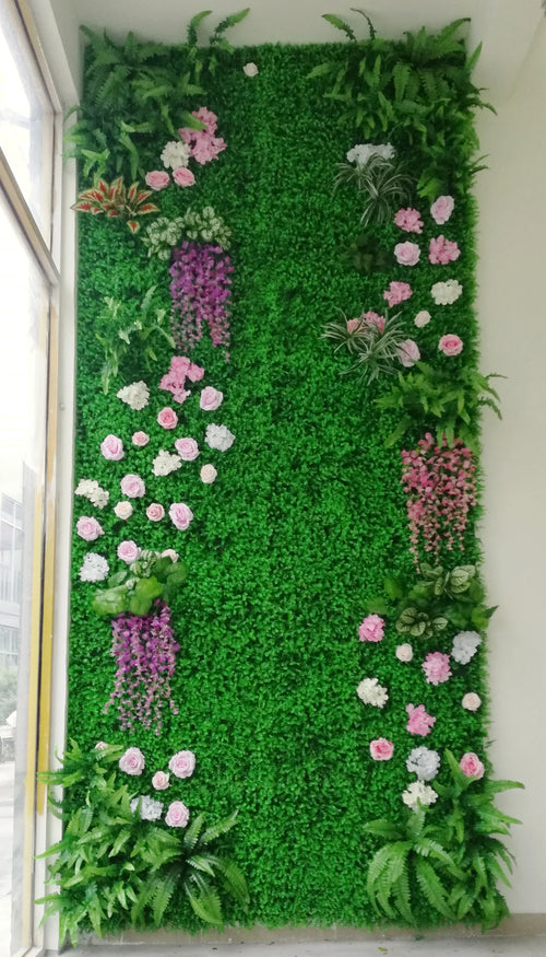 pelouse artificielle décoration murale pour événements et fêtes - vue 20 sur 21