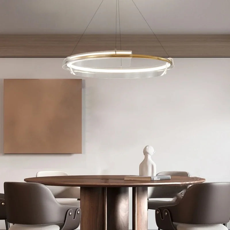 suspension à led pour décoration intérieure élégante et moderne - vue 4 sur 7