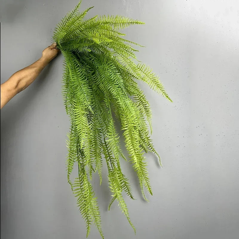 plante artificielle décoration vignes et fougères en plastique