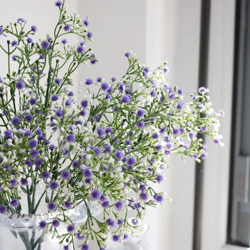 bouquets de gypsophile artificielle pour décoration intérieure et extérieure - vue 2 sur 15
