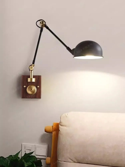 applique murale moderne à bras long luminaire décoratif d'intérieur - vue 5 sur 7