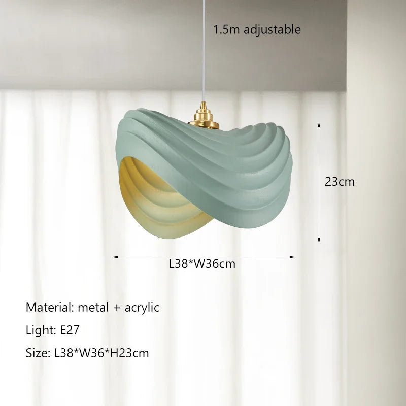 lustre nordique minimaliste design wabi sabi pour décoration intérieure