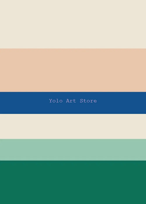 art mural abstrait et coloré inspiré de mark rothko