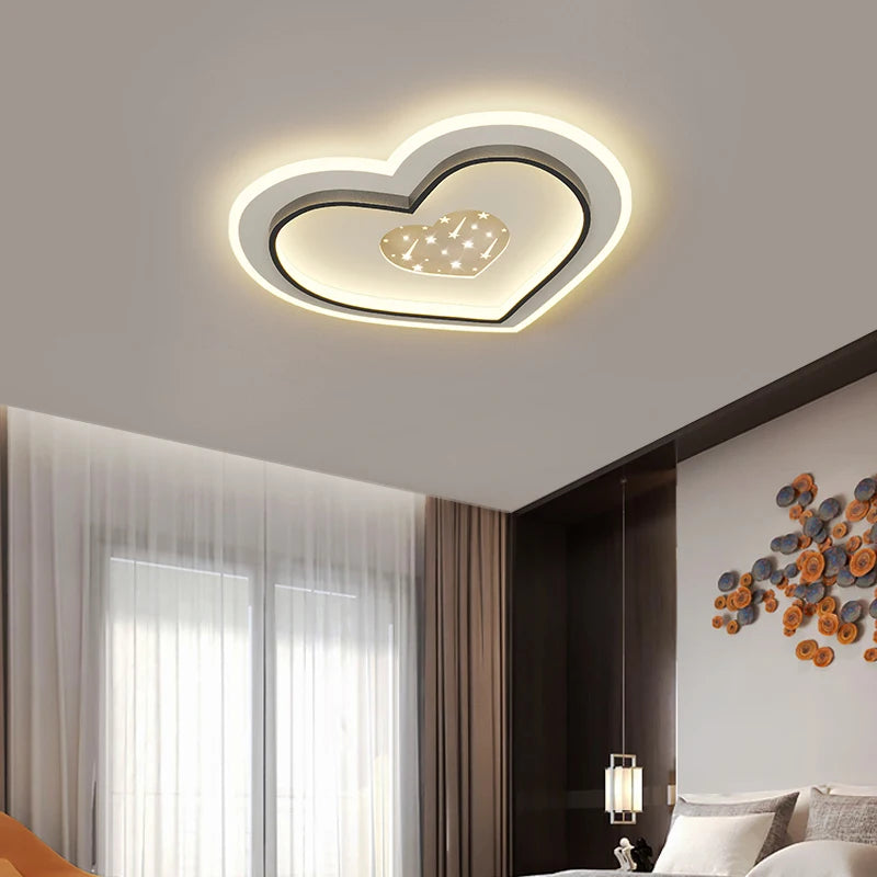 Plafond moderne à LEDs lampe pour chambre cuisine étude éclairage salon luminosité réglable Led plafonnier luminaire