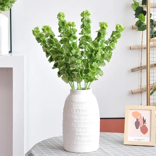 lot de 5 fausses feuilles d'oreilles d'éléphant pour décoration et arrangements - vue 2 sur 6