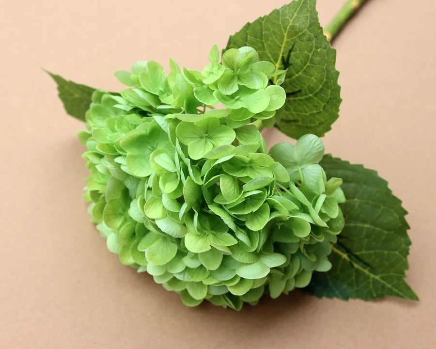 fleur d'hortensia artificielle réaliste pour décoration de fête