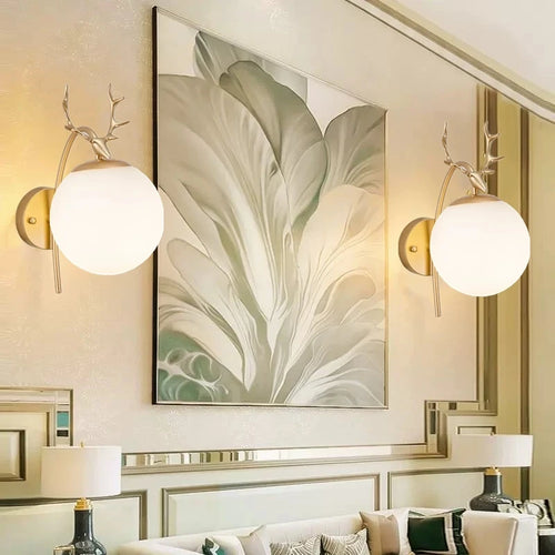 applique murale moderne en fer et verre pour décoration intérieure - vue 6 sur 16