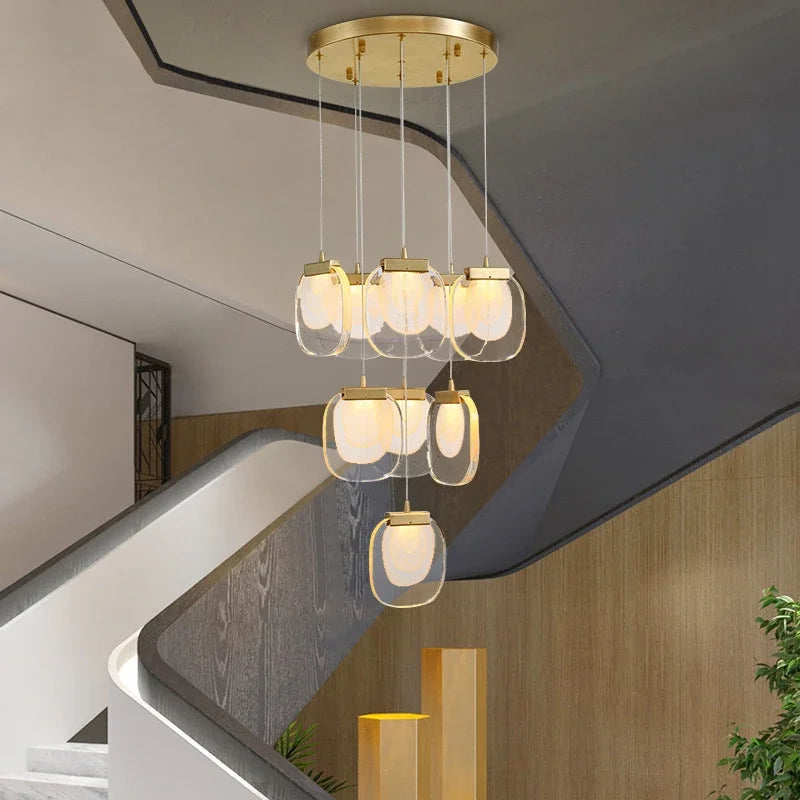 suspension design nordique luxe pour décoration intérieure moderne - vue 3 sur 8