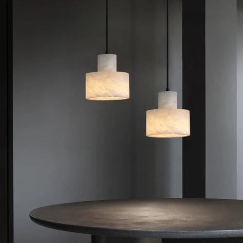 suspension moderne en marbre naturel pour décoration intérieure - vue 4 sur 7