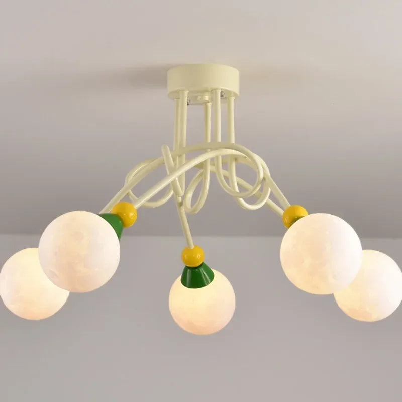 plafonnier moderne et simple style memphis