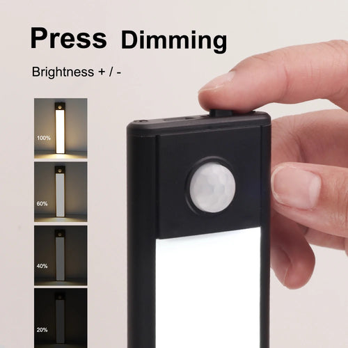 détecteur de mouvement led rechargeable pour armoires cuisine - vue 6 sur 7