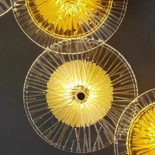 Nordique créatif LED verre applique moderne Simple combinaison applique salon chambre Restaurant luxe décoration applique murale