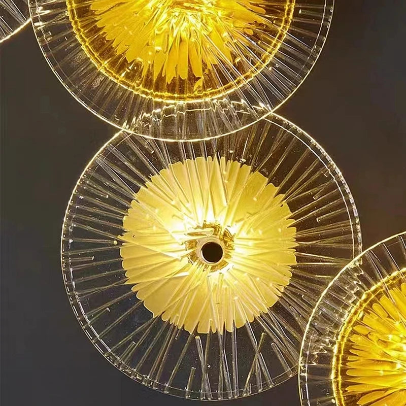Nordique créatif LED verre applique moderne Simple combinaison applique salon chambre Restaurant luxe décoration applique murale - vue 6 sur 12