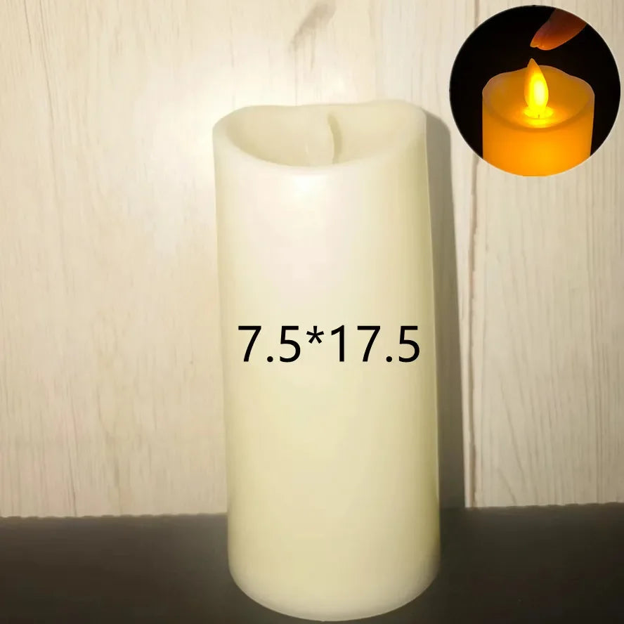 lampe à bougie électrique sans flamme pour décorations de mariage et fêtes - vue 14 sur 14