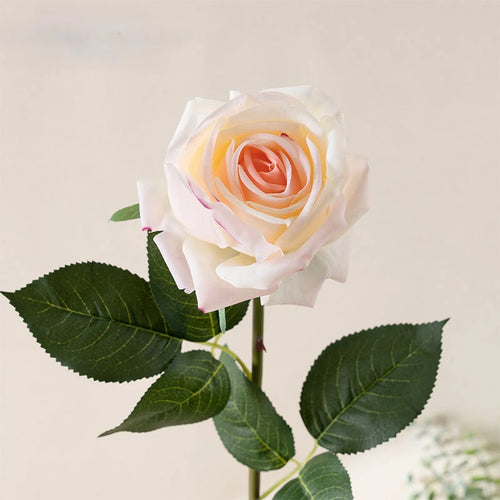 fleurs artificielles roses en tissu pour décoration florale mariage jardin - vue 9 sur 12