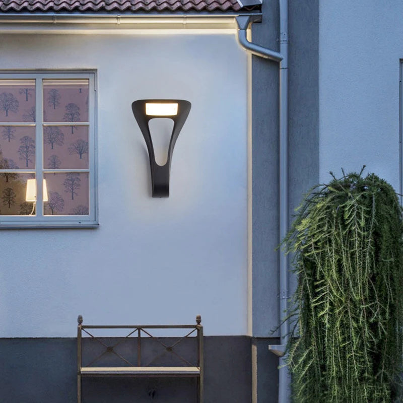 applique murale extérieure imperméable pour jardin hôtel villa - vue 4 sur 12
