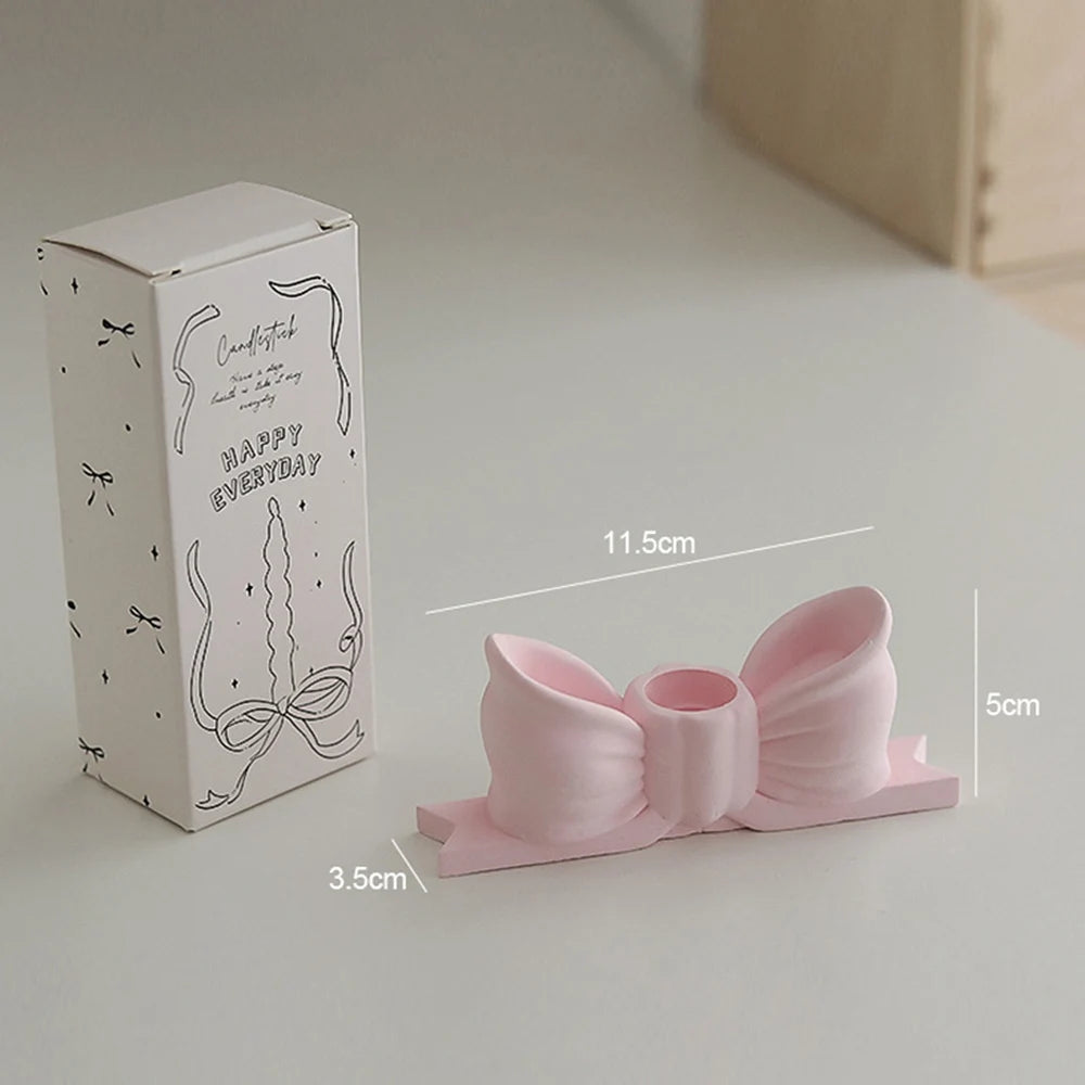 bougeoir vintage coréen en forme de nœud décoratif créatif