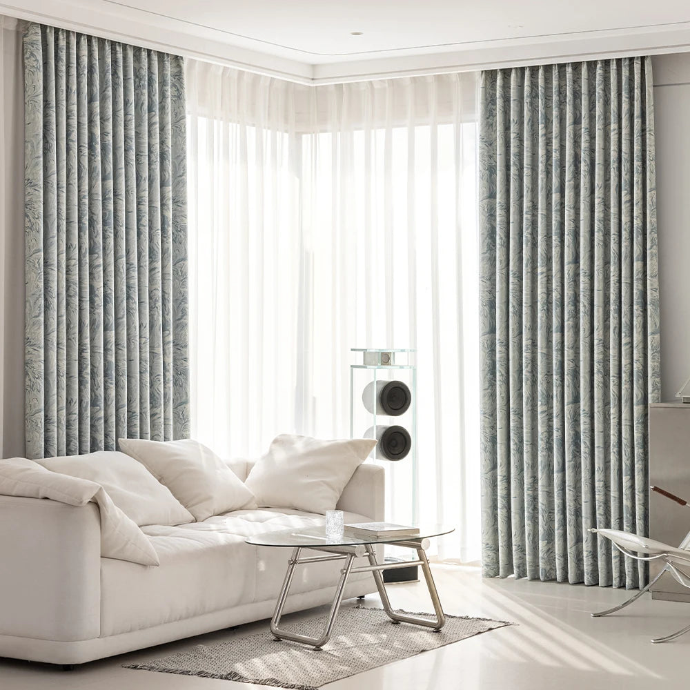 Rideau occultant motifs modernes pour chambre salon enfant - vue 3 sur 9