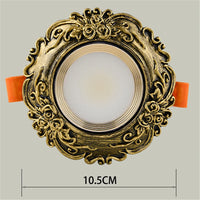 spot led encastrable rétro pour décoration style campagnard