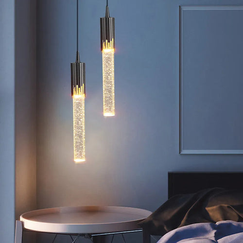 Suspension LED en cristal Éclairage créatif moderne - vue 3 sur 14