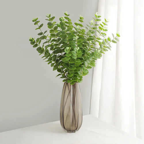 branche de plante artificielle en eucalyptus pour décoration intérieure et jardin - vue 2 sur 13