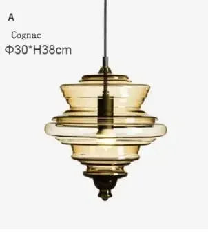 lustre nordique en verre pour un éclairage décoratif élégant