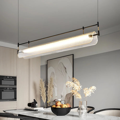 suspension led minimaliste moderne pour intérieur élégant