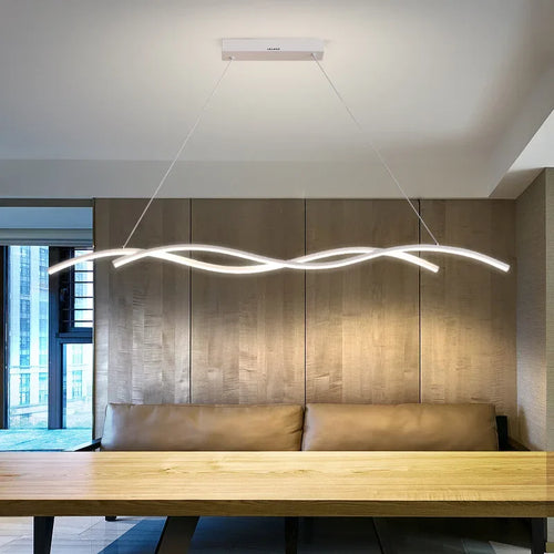 suspension moderne à led pour décoration intérieure élégante - vue 6 sur 12