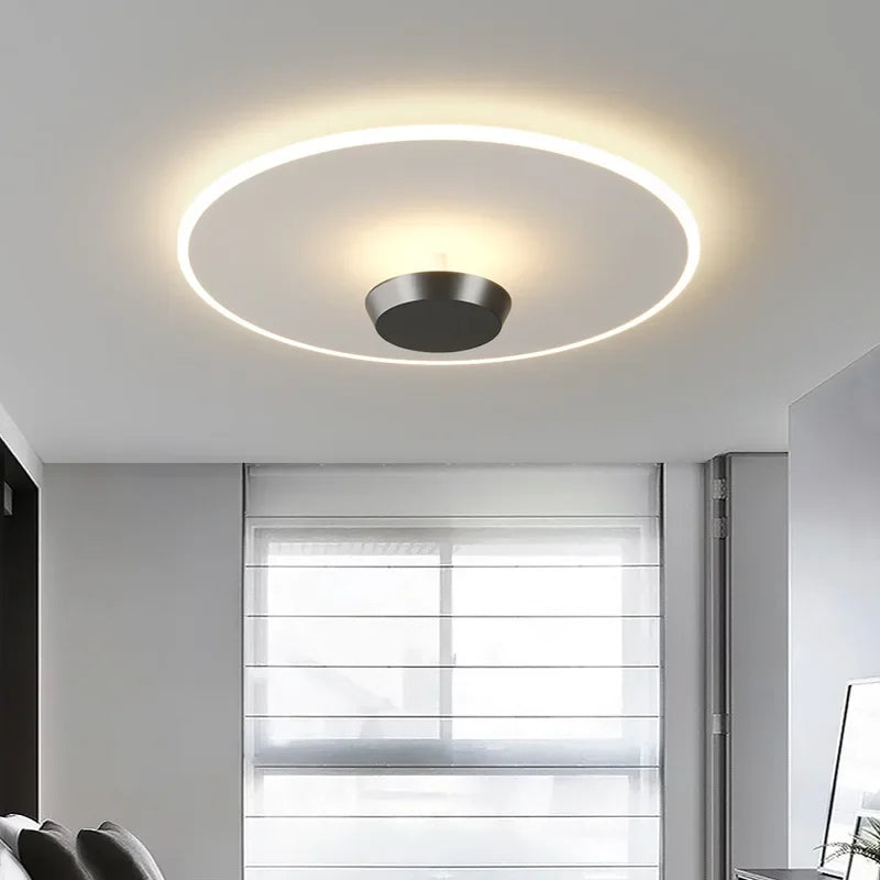 SANDYHA moderne minimaliste LED éclairage de plafond intérieur appareils ménagers lumières pour chambre Decoracion Para Moderno Lampara Techo