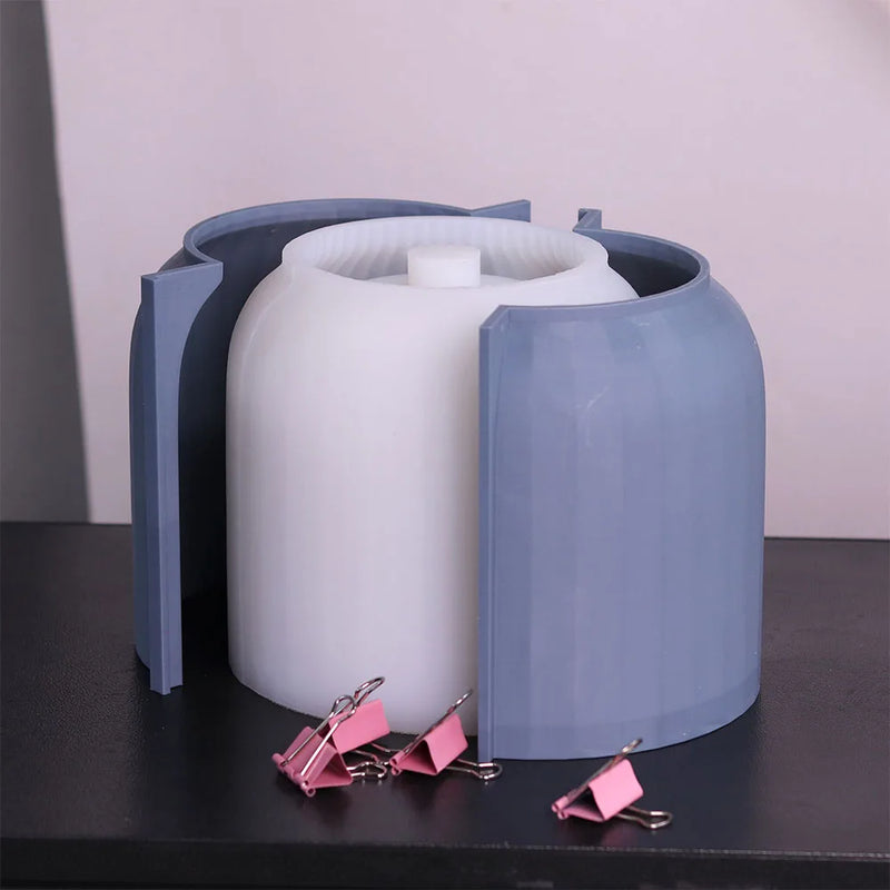 moule en silicone pour pot de fleurs créatif décoratif et pratique