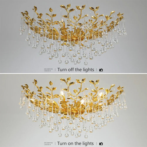 lustre en cristal vintage artpad design élégant pour intérieur moderne - vue 7 sur 8
