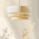 lustre bohème wabi sabi style nordique à la main