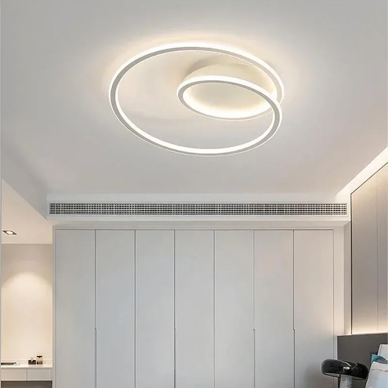 lustre led moderne simple pour décoration intérieure - vue 5 sur 20