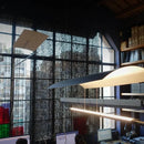 lustre minimaliste scandinave en tuiles pour bureau