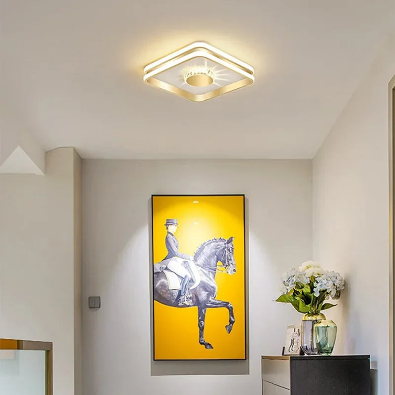 plafonnier led luxueux pour intérieur moderne et lumineux - vue 6 sur 10