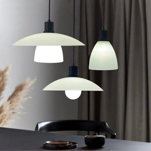 suspension minimalistes nordiques led concepteur danois soucoupe volante