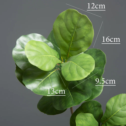branche d'arbre de ficus artificiel pour décoration intérieure et extérieure - vue 5 sur 6