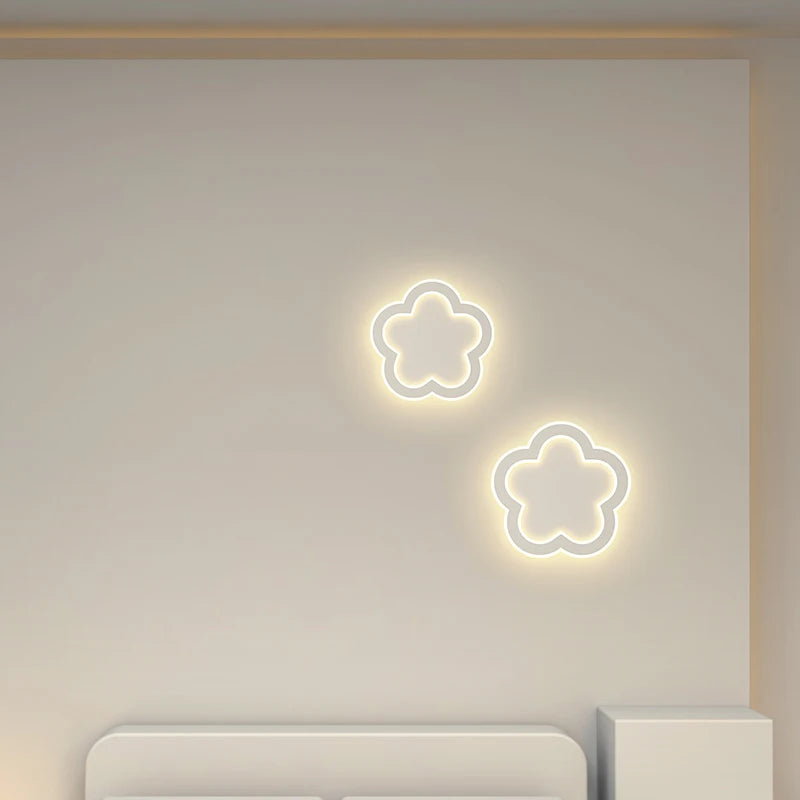 LED applique murale de chevet d'intérieur créatif nordique chambre lampe fond applique Simple moderne salle d'étude escalier allée lumière