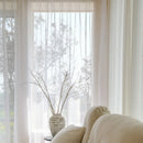 Voilage tulle léger moderne pour salon et chambre