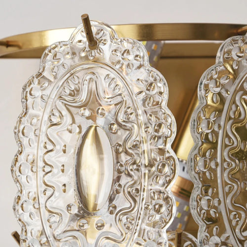 applique murale en verre à led pour décoration moderne intérieure - vue 7 sur 15