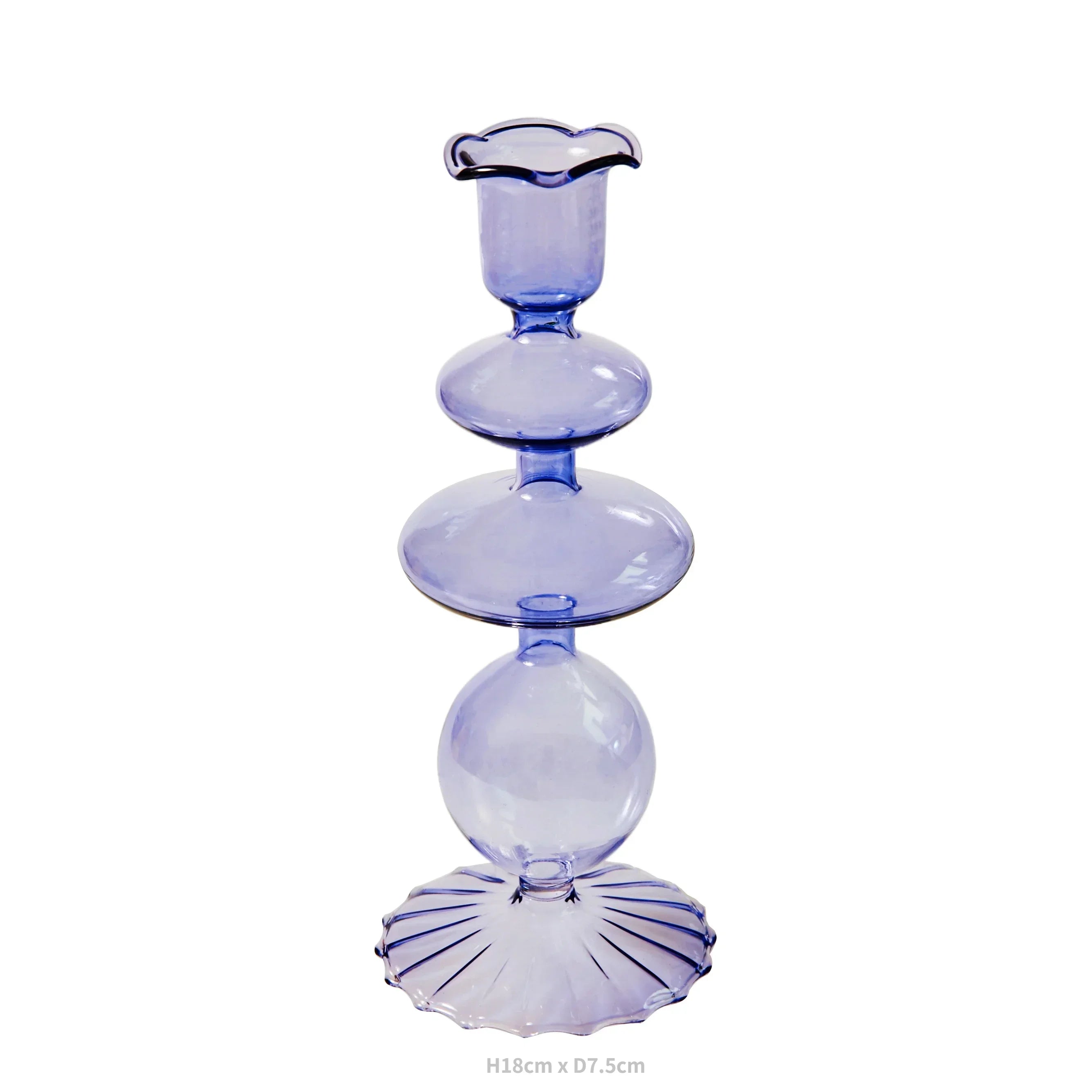 bougeoirs décoratifs en verre pour mariage et décoration intérieure - vue 29 sur 32