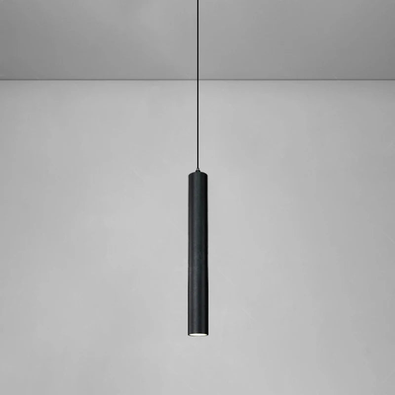 Moderne nordique suspension LED lampe Double tête suspension salle à manger 2m lampe suspendue tuyau Decora cylindre tuyau ligne lustre - vue 6 sur 8