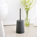 brosse de toilette moderne avec couvercle design élégant accessoires de nettoyage