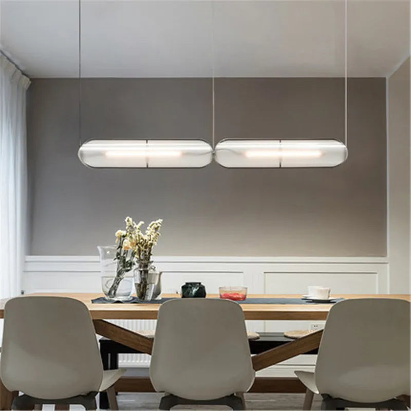 suspension led moderne avec cordon chaud réglable