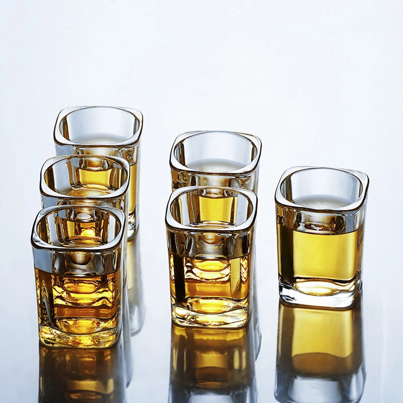 Verres whisky sculptés design créatif 50 100ml lot