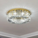 plafonnier led en cristal au design nordique moderne décoration intérieure