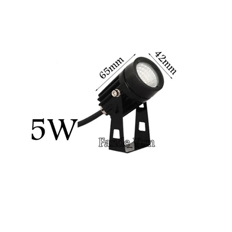 éclairage de jardin led étanche lampe de pelouse extérieure