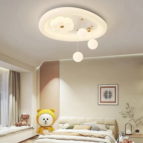 plafonnier romantique à bulles pour chambre d'enfant moderne - vue 4 sur 10